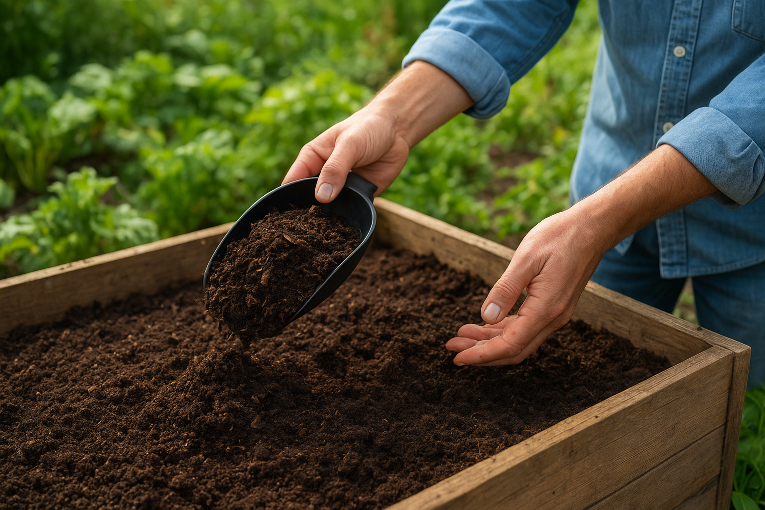 Build your soil with compost