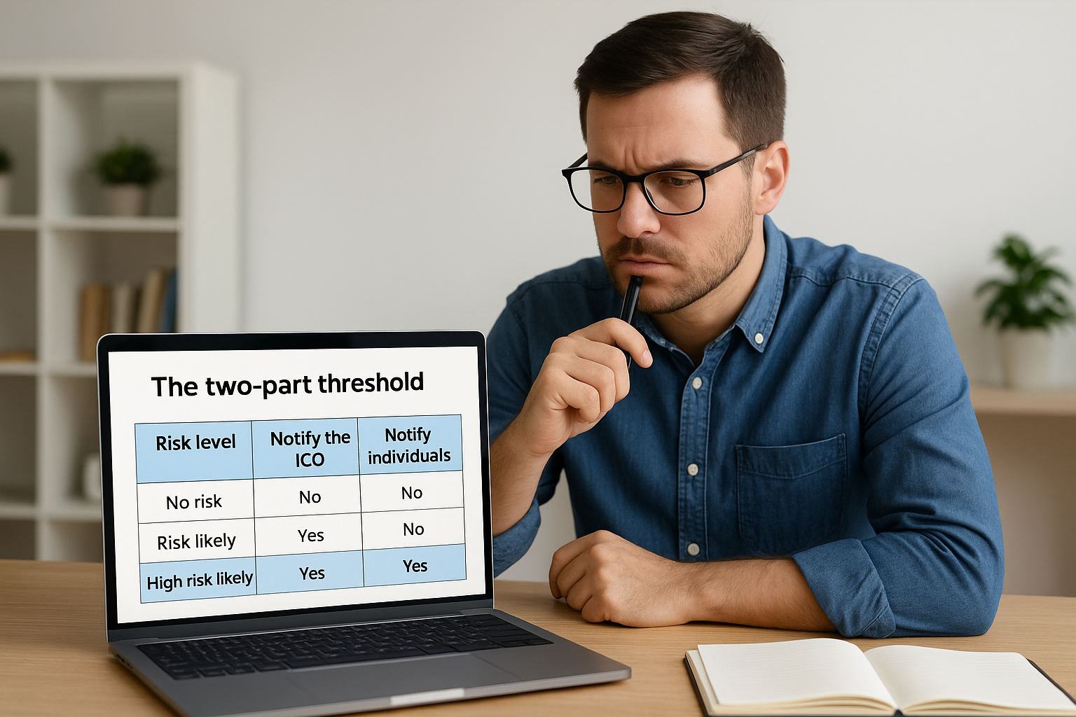 The two-part threshold