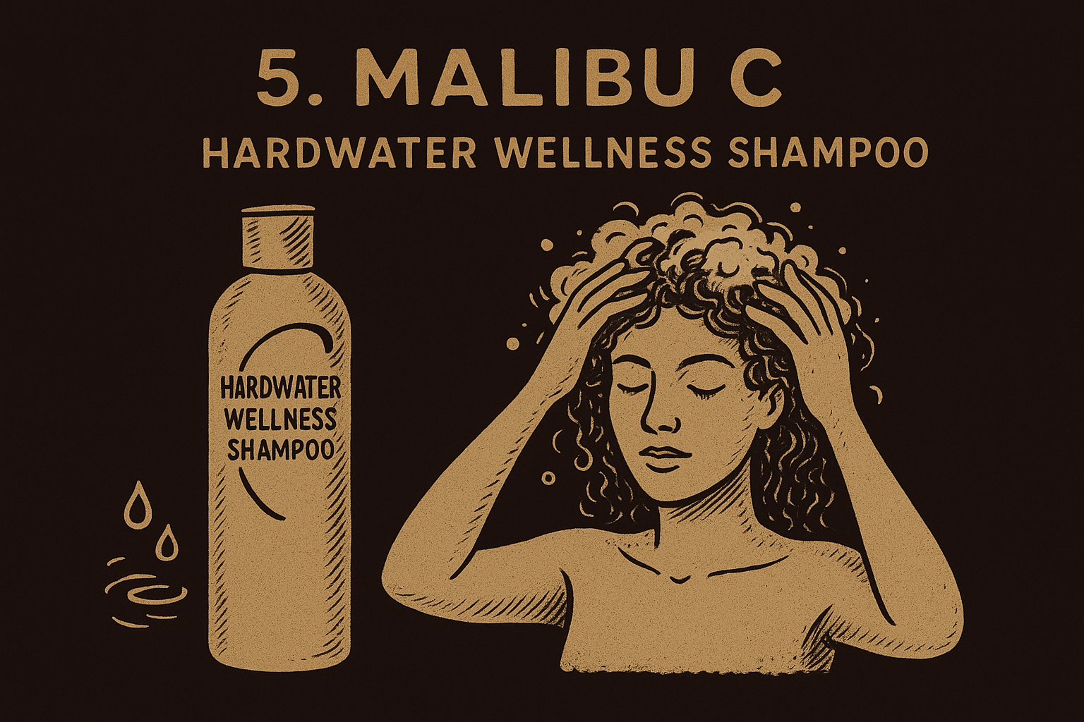 5. Malibu C Hardwater Wellness Shampoo