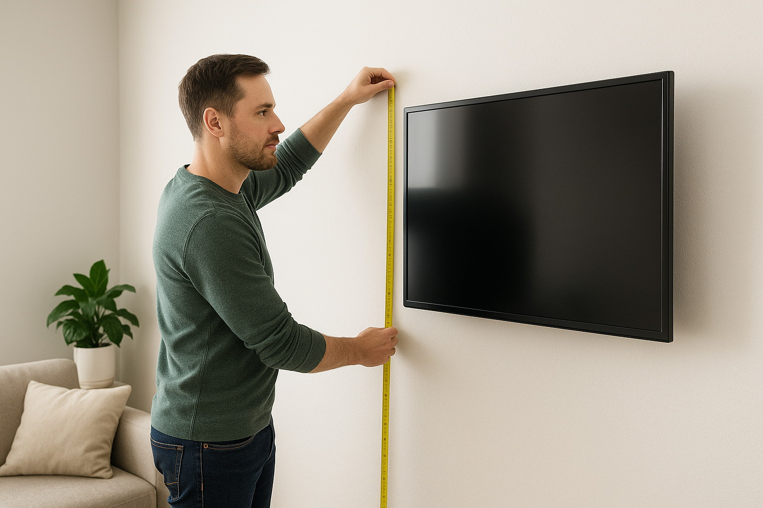Set the correct viewing height