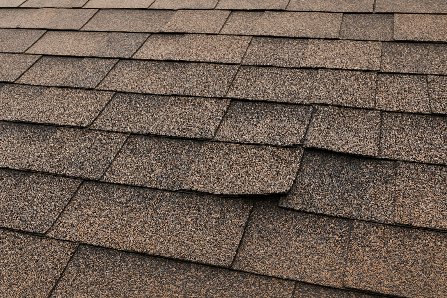 1. Asphalt shingles