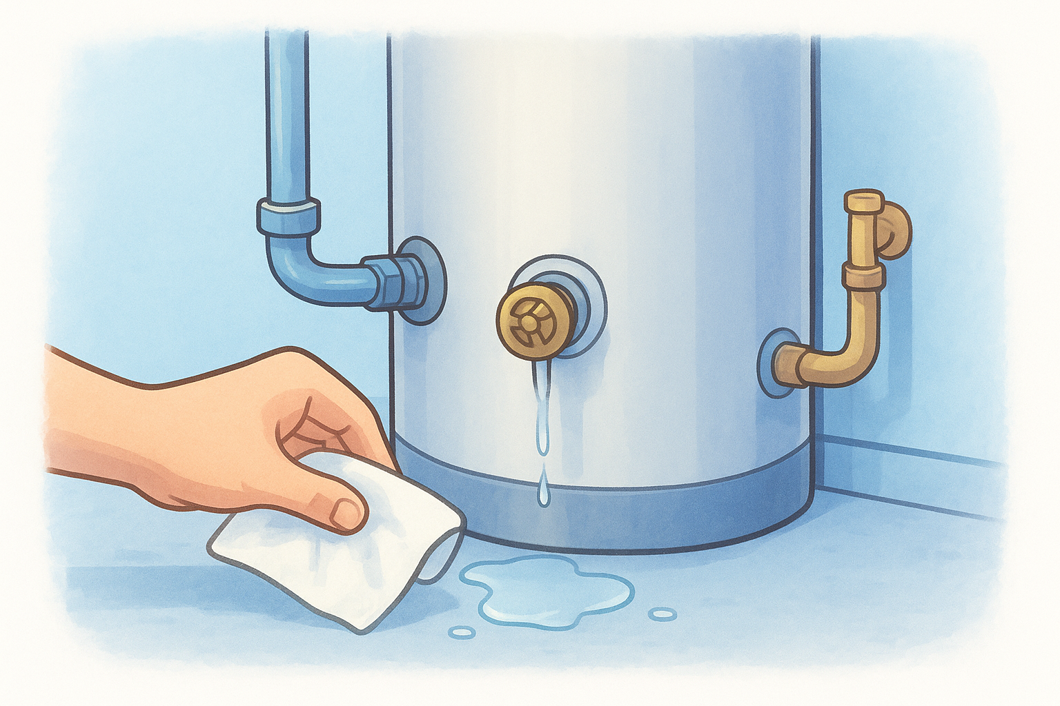 Trace the leak to its source