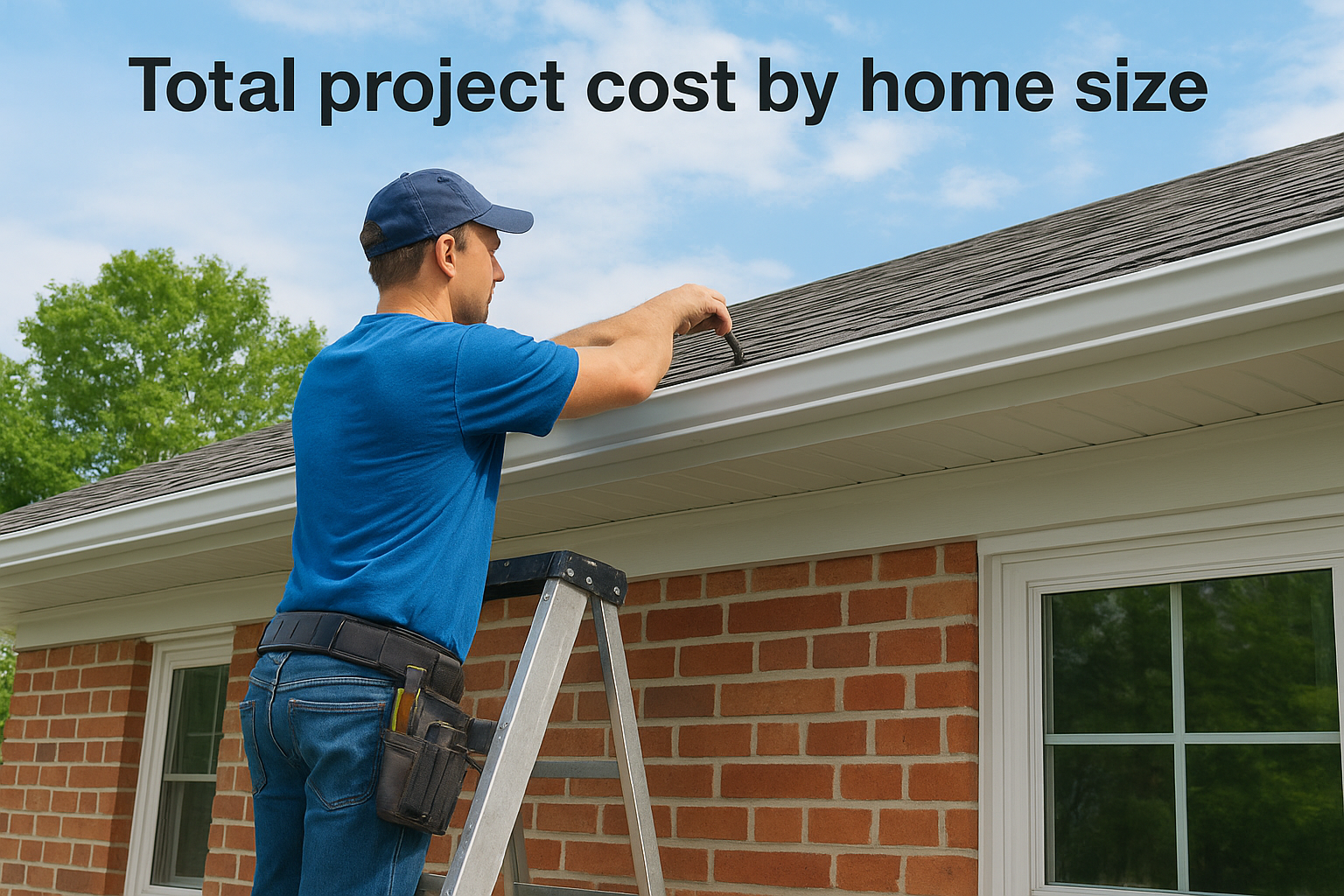 Total project cost by home size