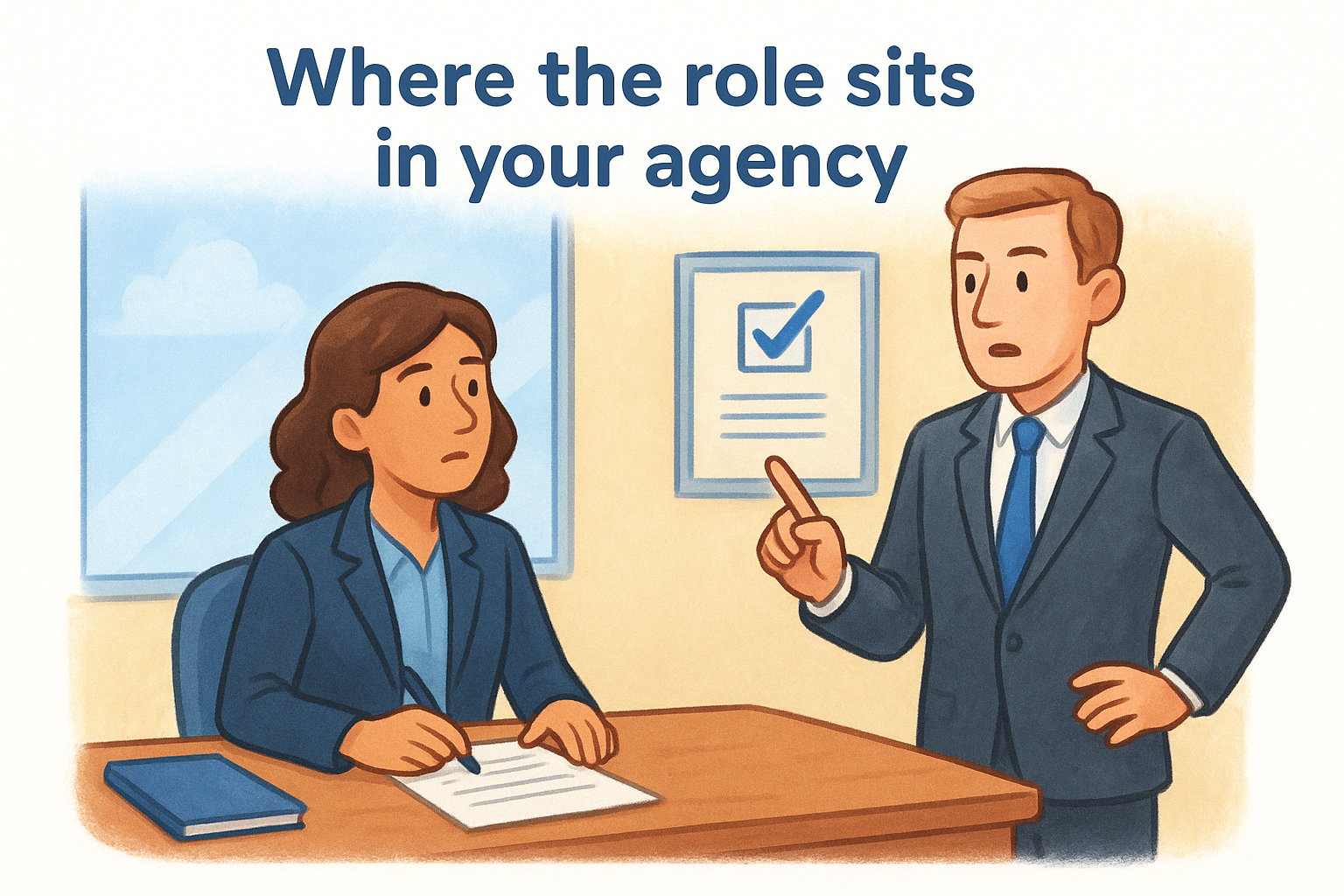 Where the role sits in your agency