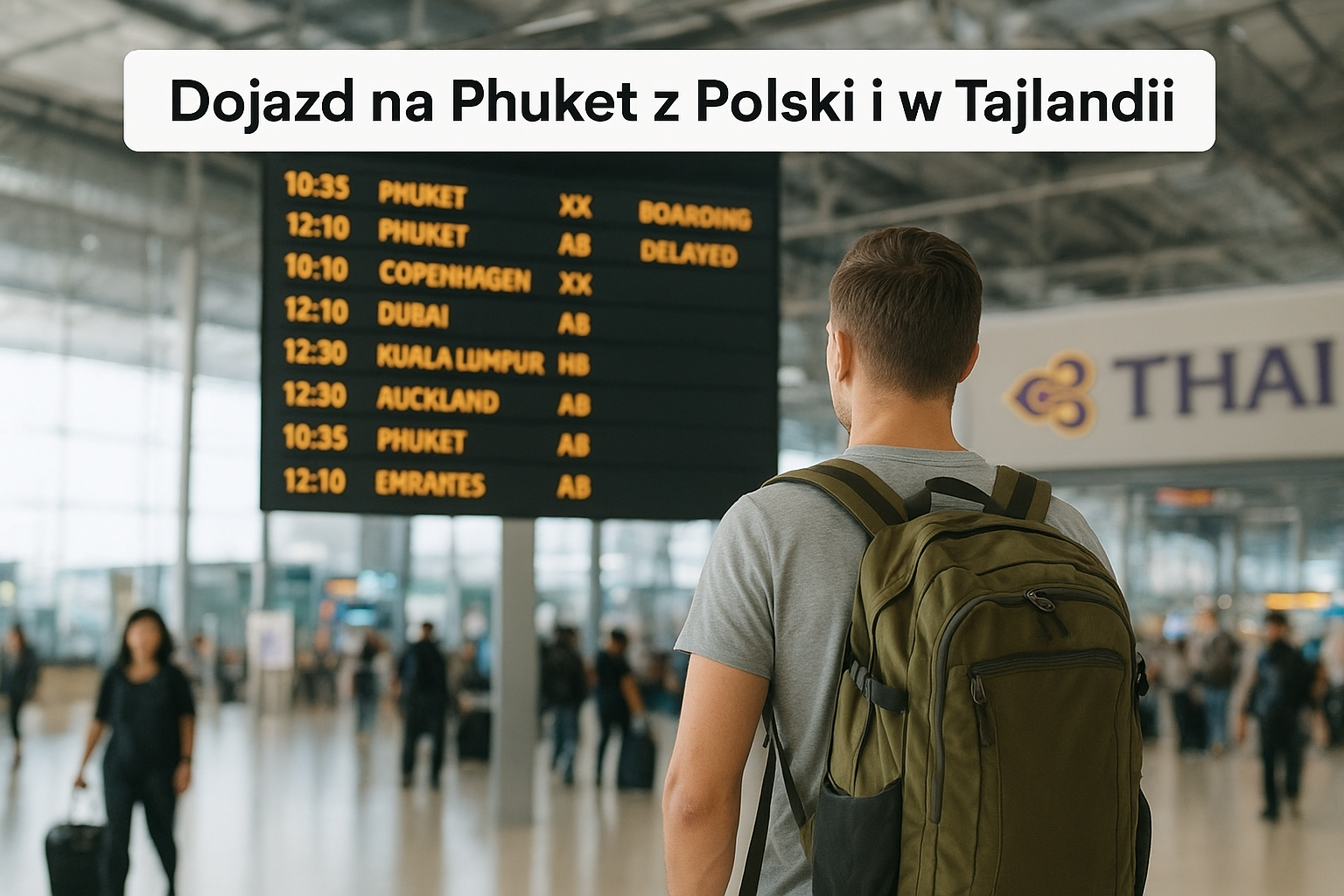 Dojazd na Phuket z Polski i w Tajlandii