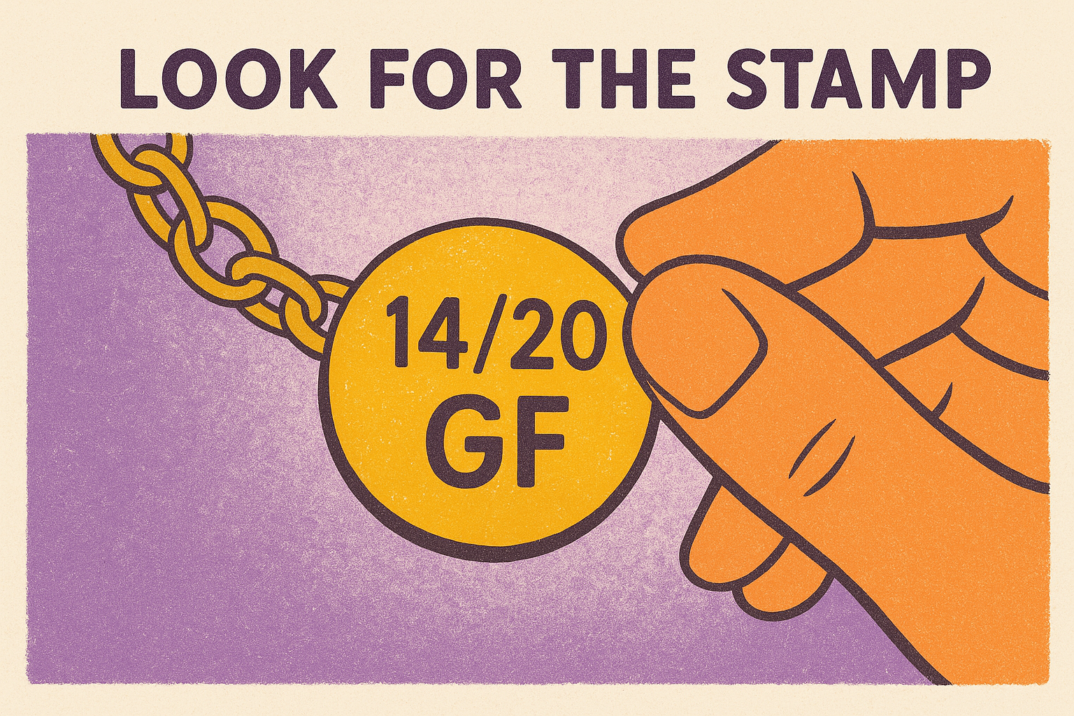 Look for the stamp