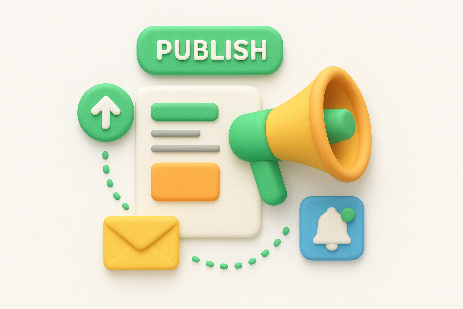Publishing and distributing to users