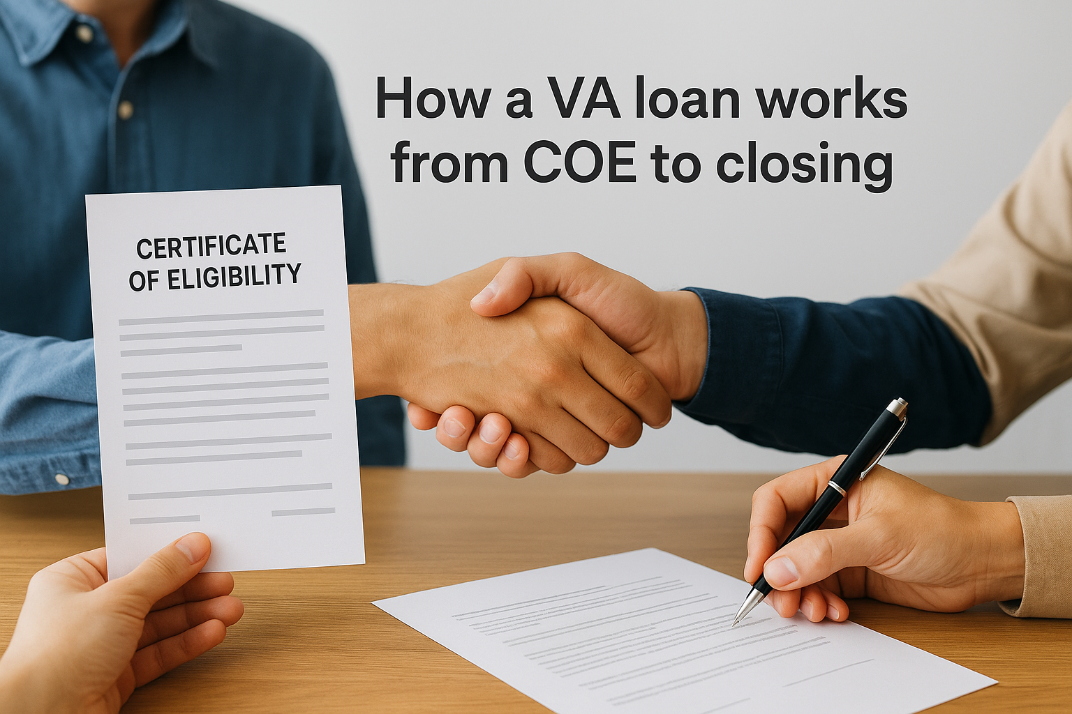 How a VA loan works from COE to closing