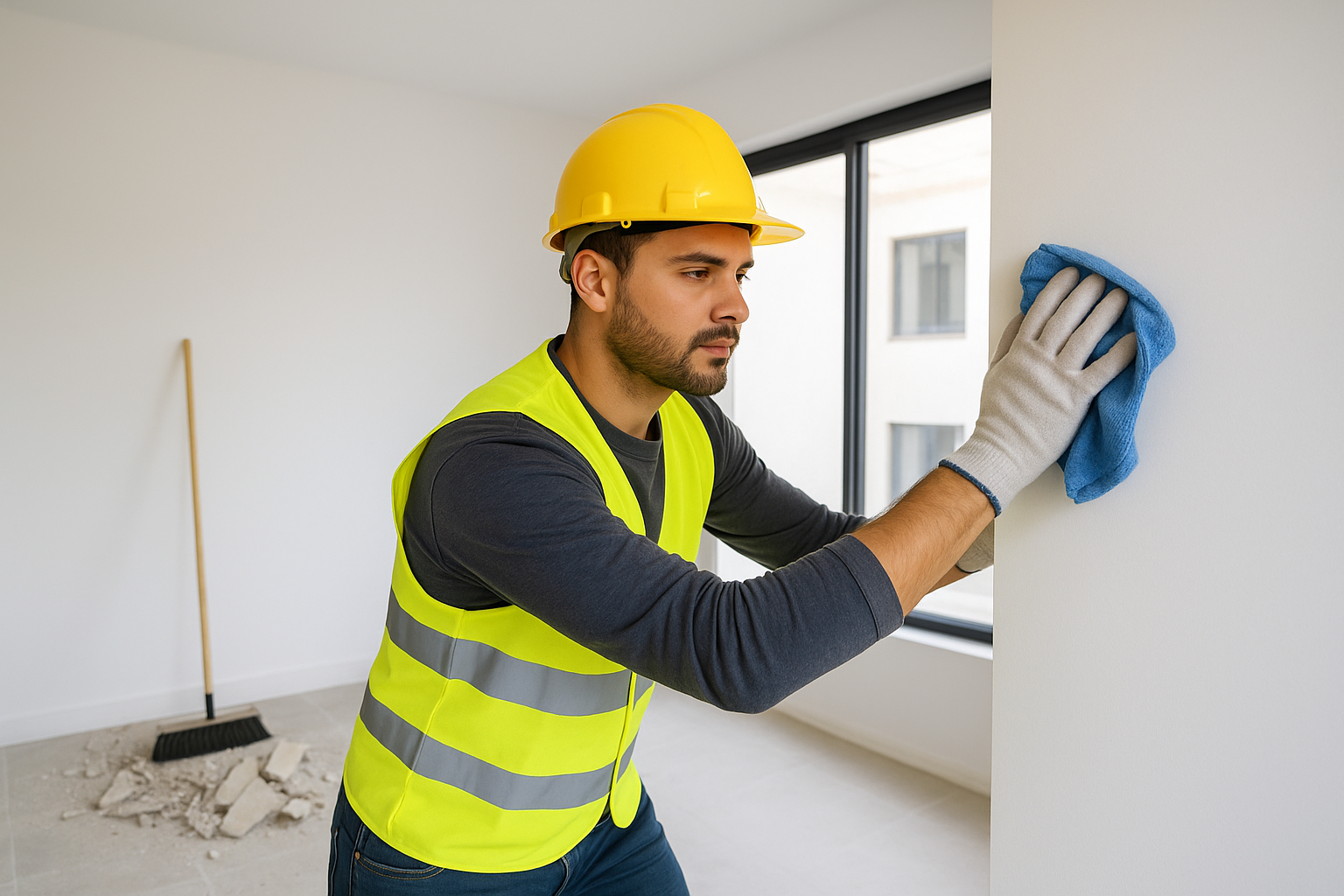 The three phases of post-construction cleaning