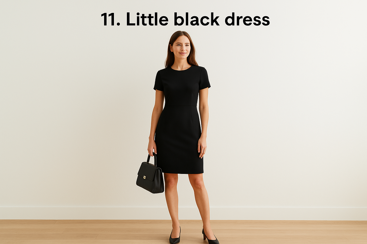 11. Little black dress