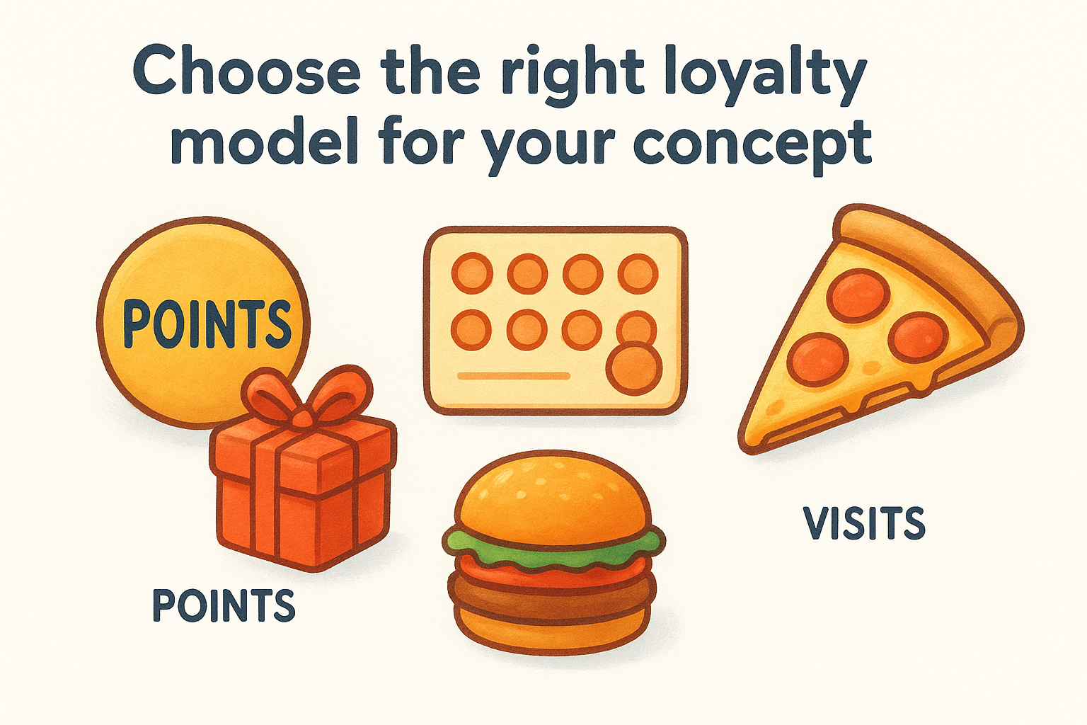 Choose the right loyalty model for your concept