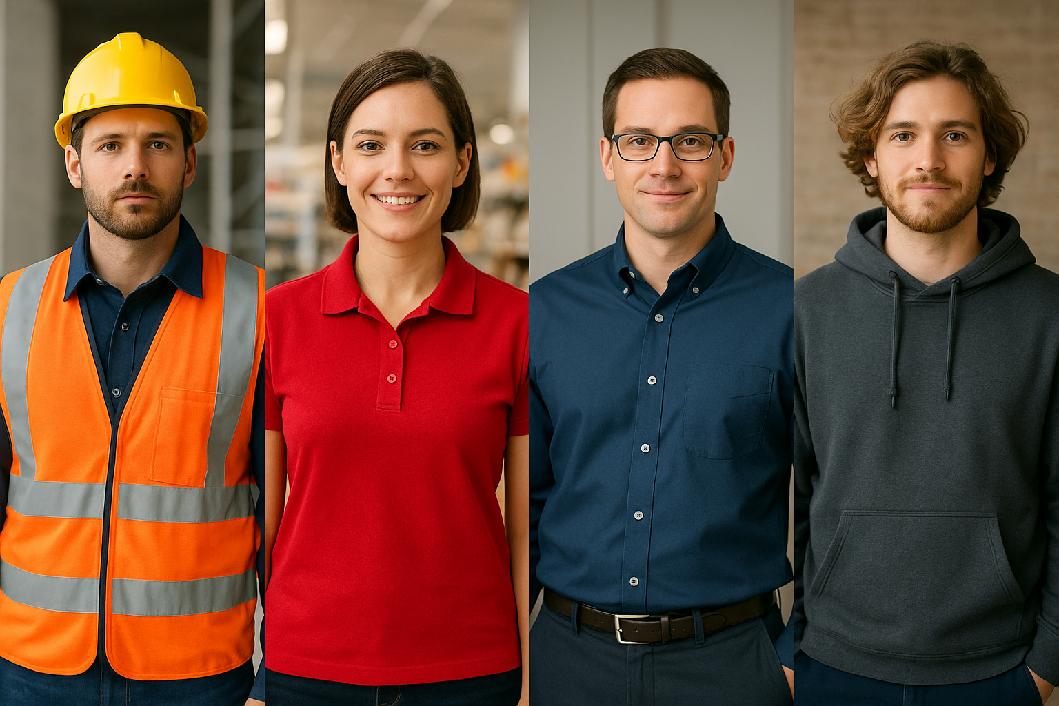 Industries and what they typically wear