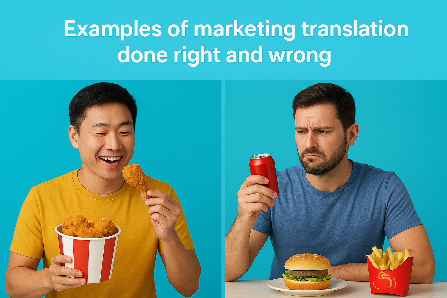 Examples of marketing translation done right and wrong