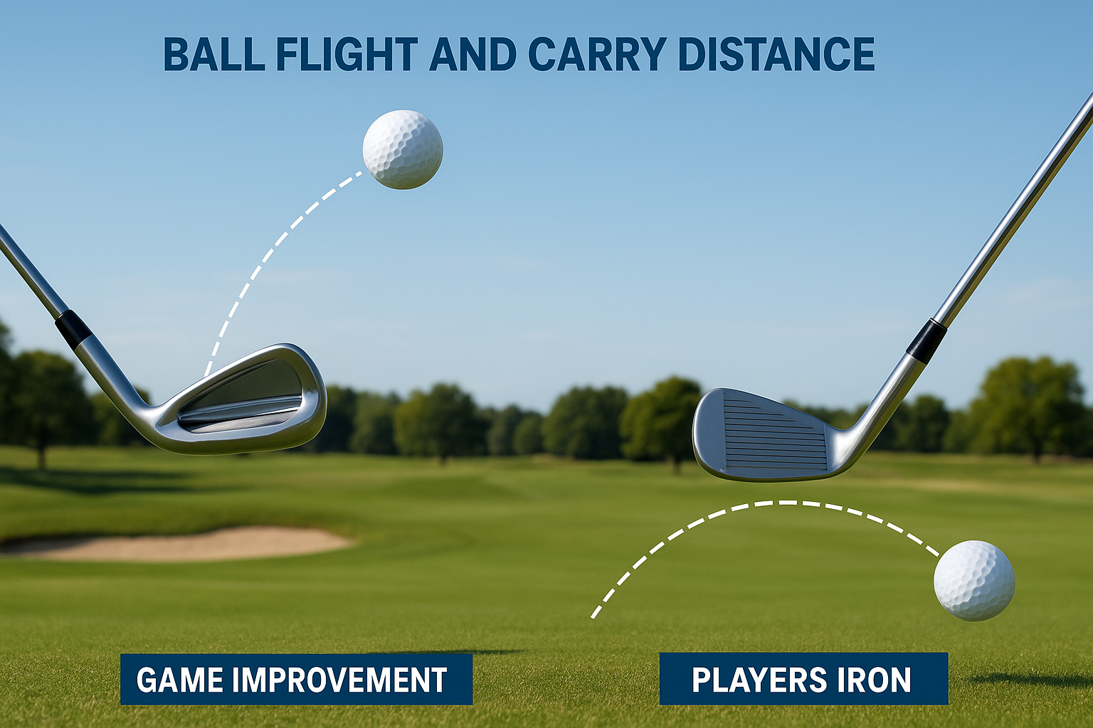 Ball flight and carry distance