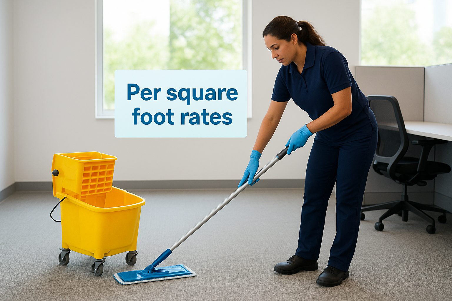 Per square foot rates