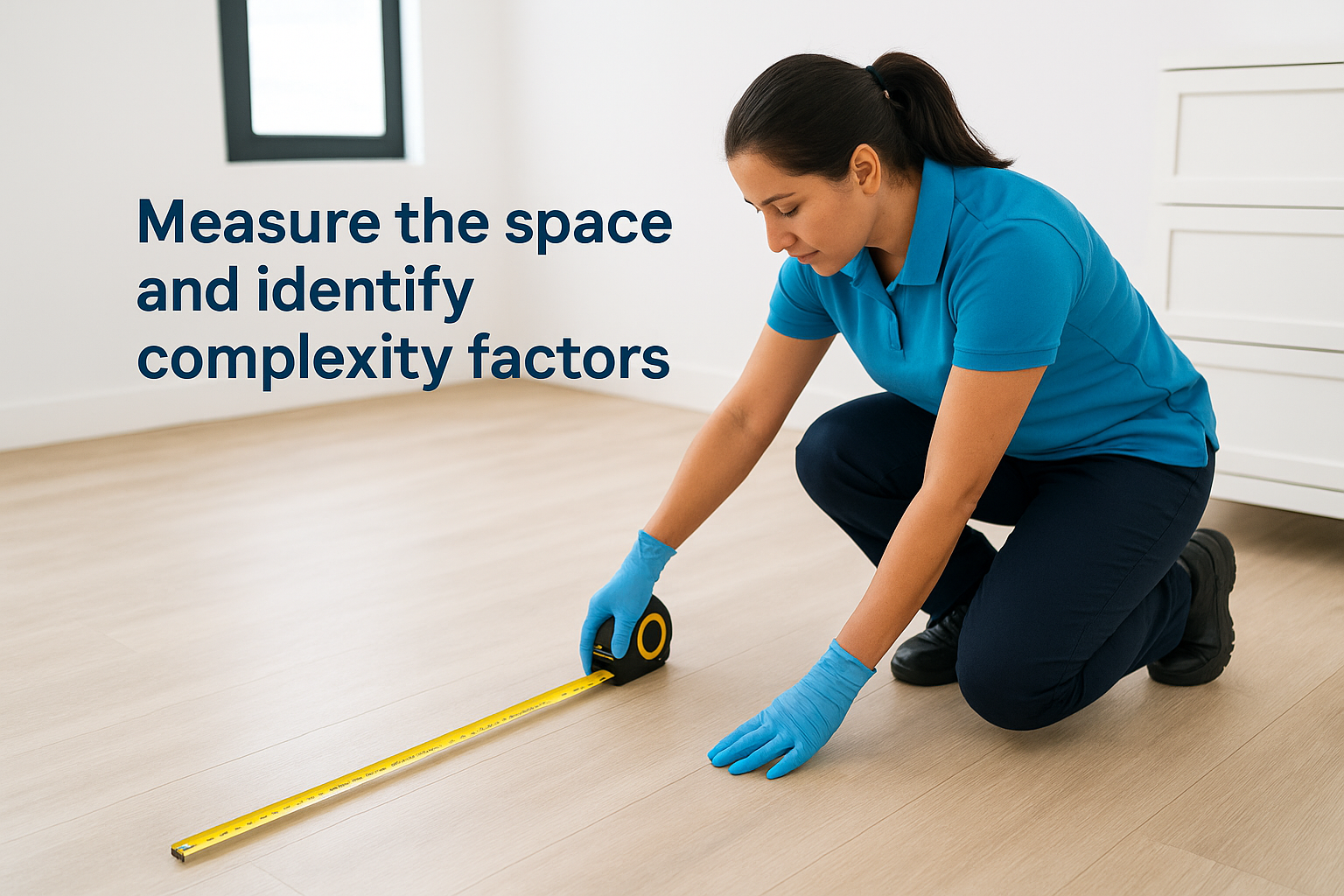 Measure the space and identify complexity factors