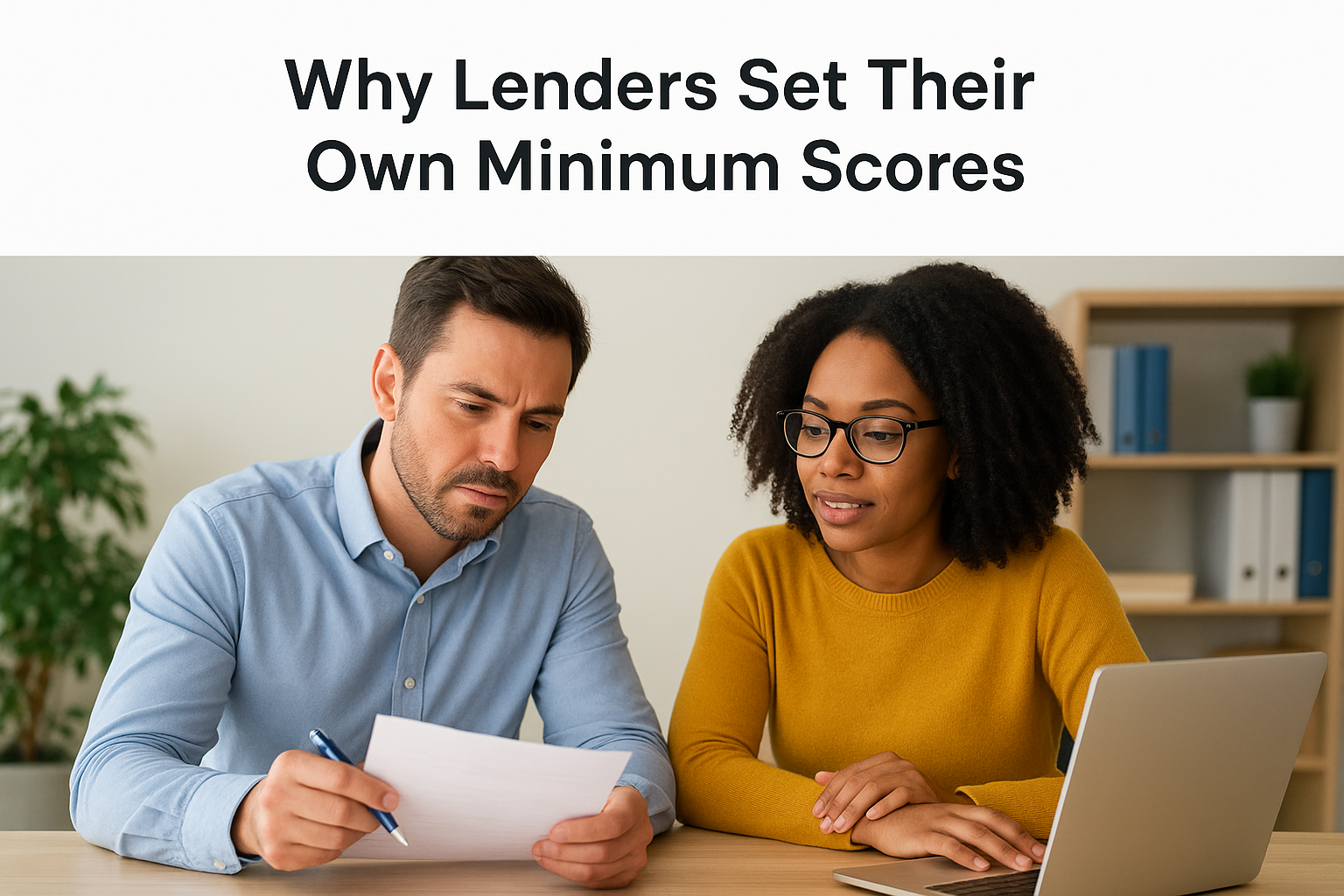 Why Lenders Set Their Own Minimum Scores