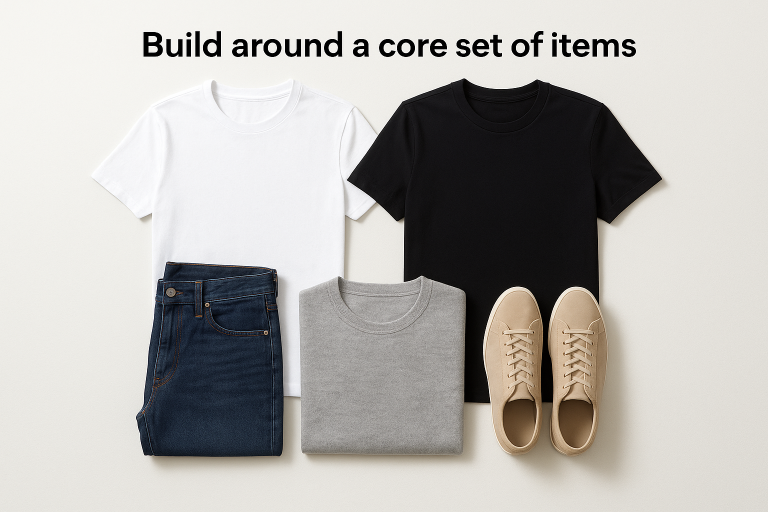 Build around a core set of items