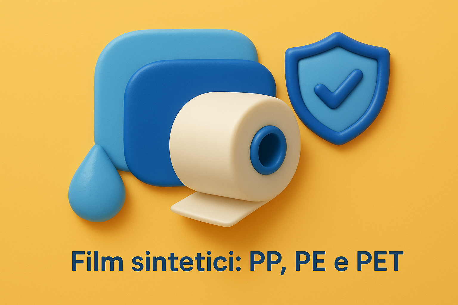 Film sintetici: PP, PE e PET