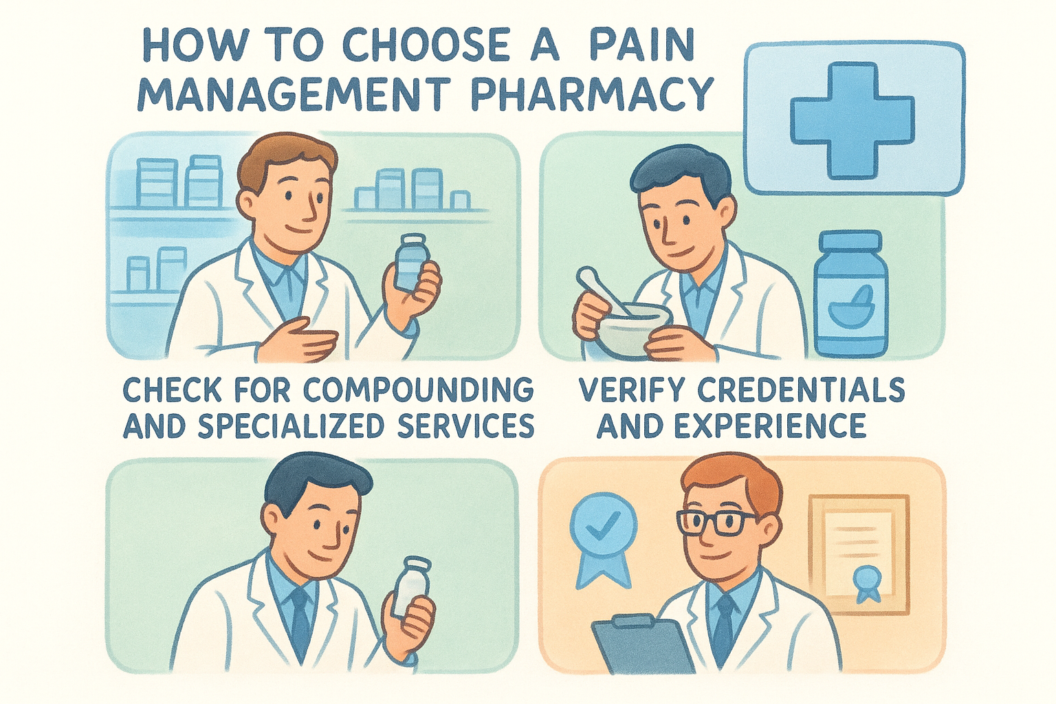 Check for compounding and specialized services