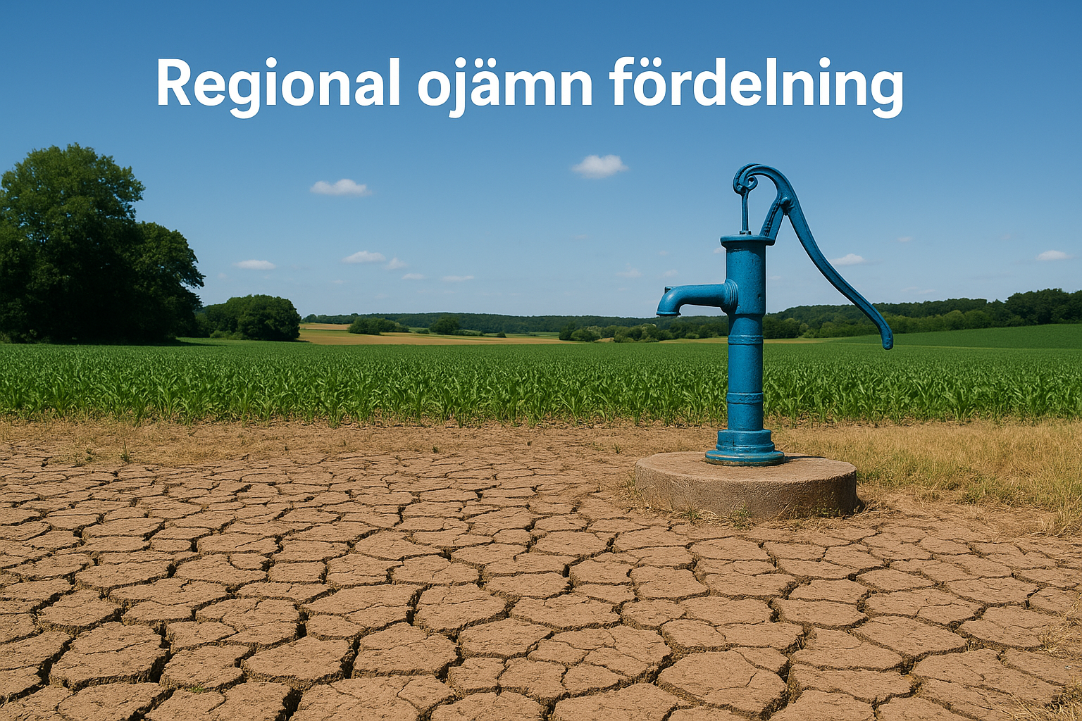 Regional ojämn fördelning
