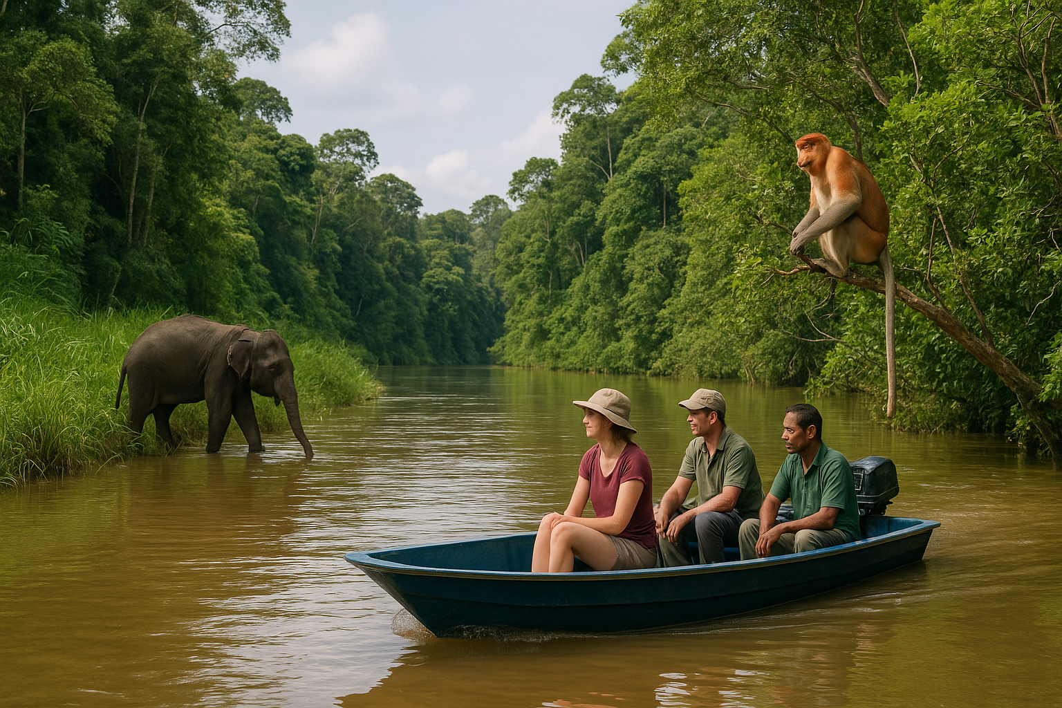 13. Kinabatangan River