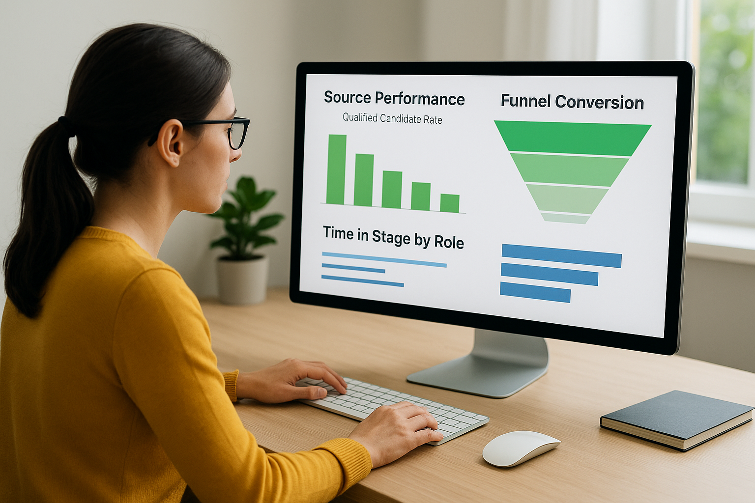Which dashboards matter most for volume recruiting