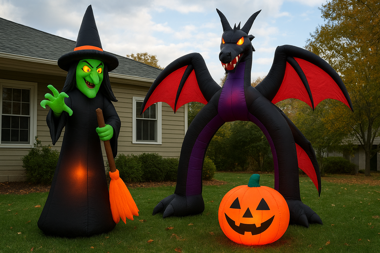 Best for Halloween-only displays