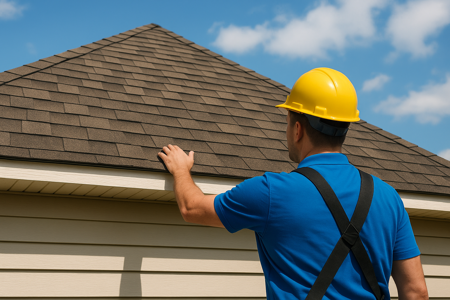 Your roof's size and pitch