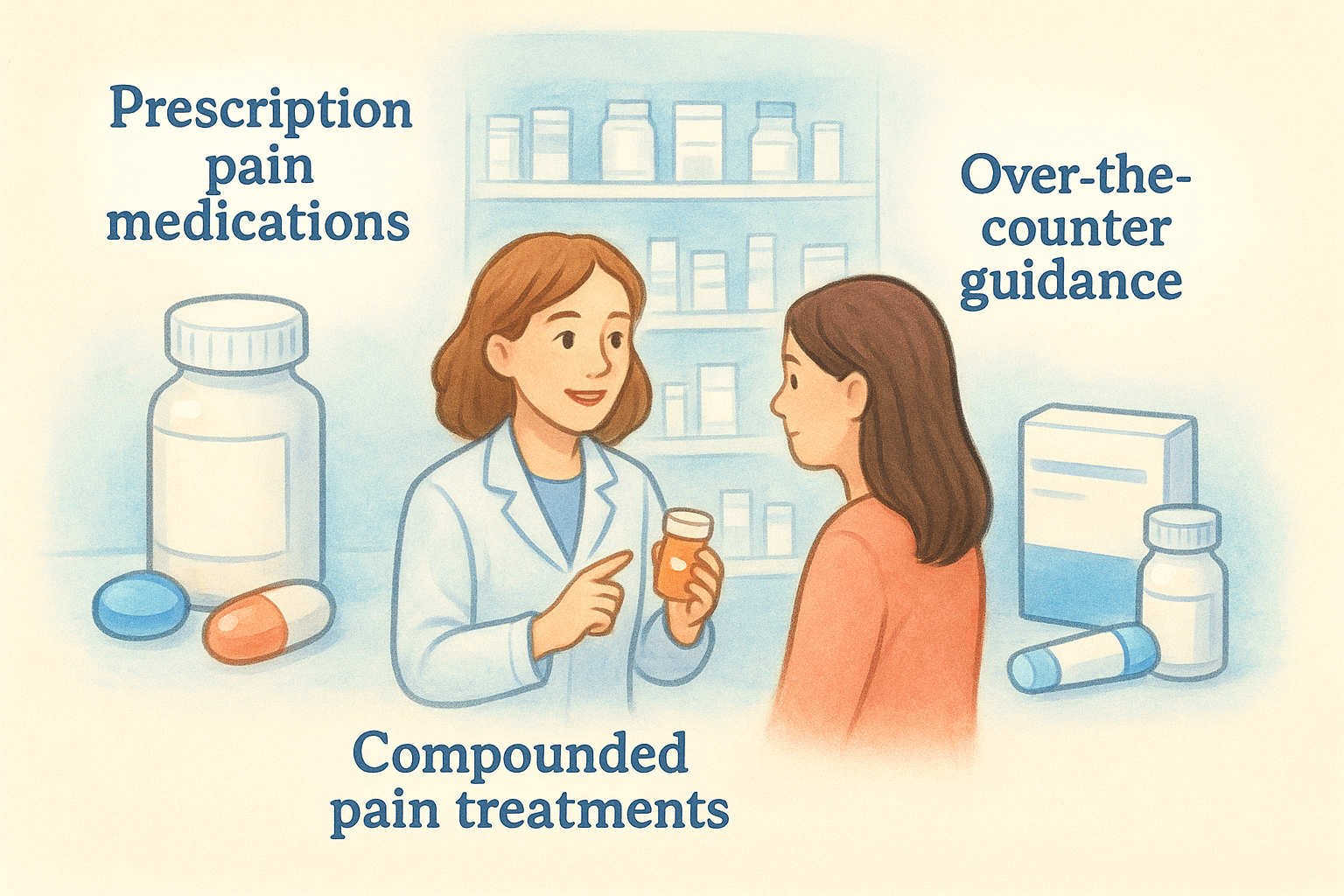 Pain treatment options a pharmacy can support