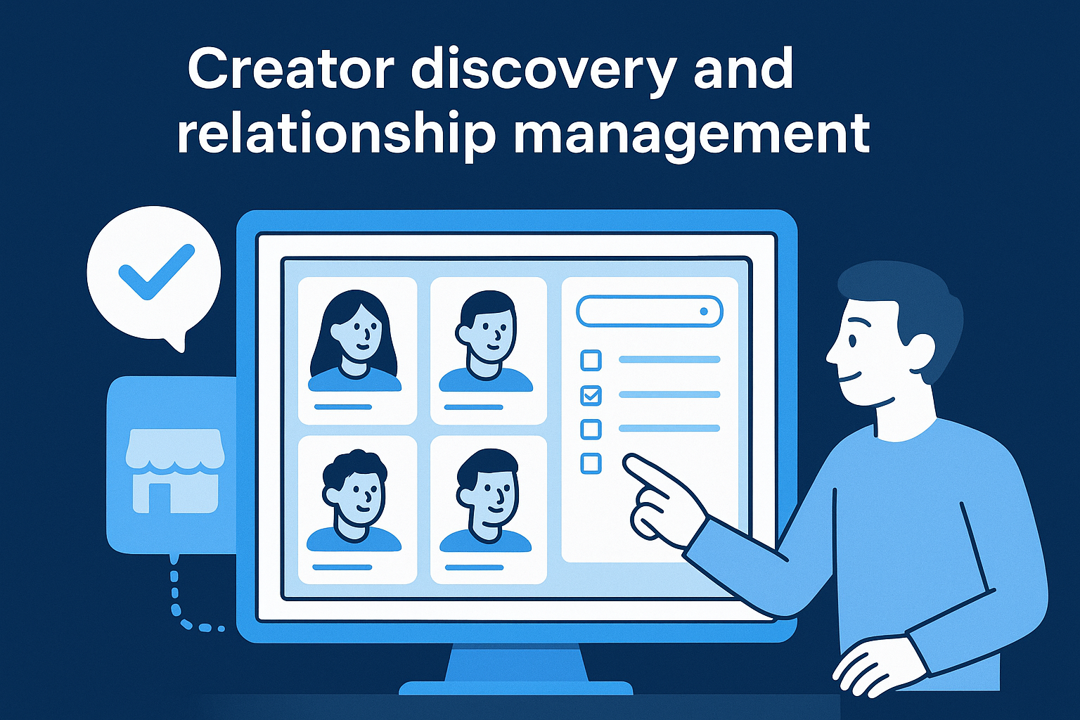Creator discovery and relationship management
