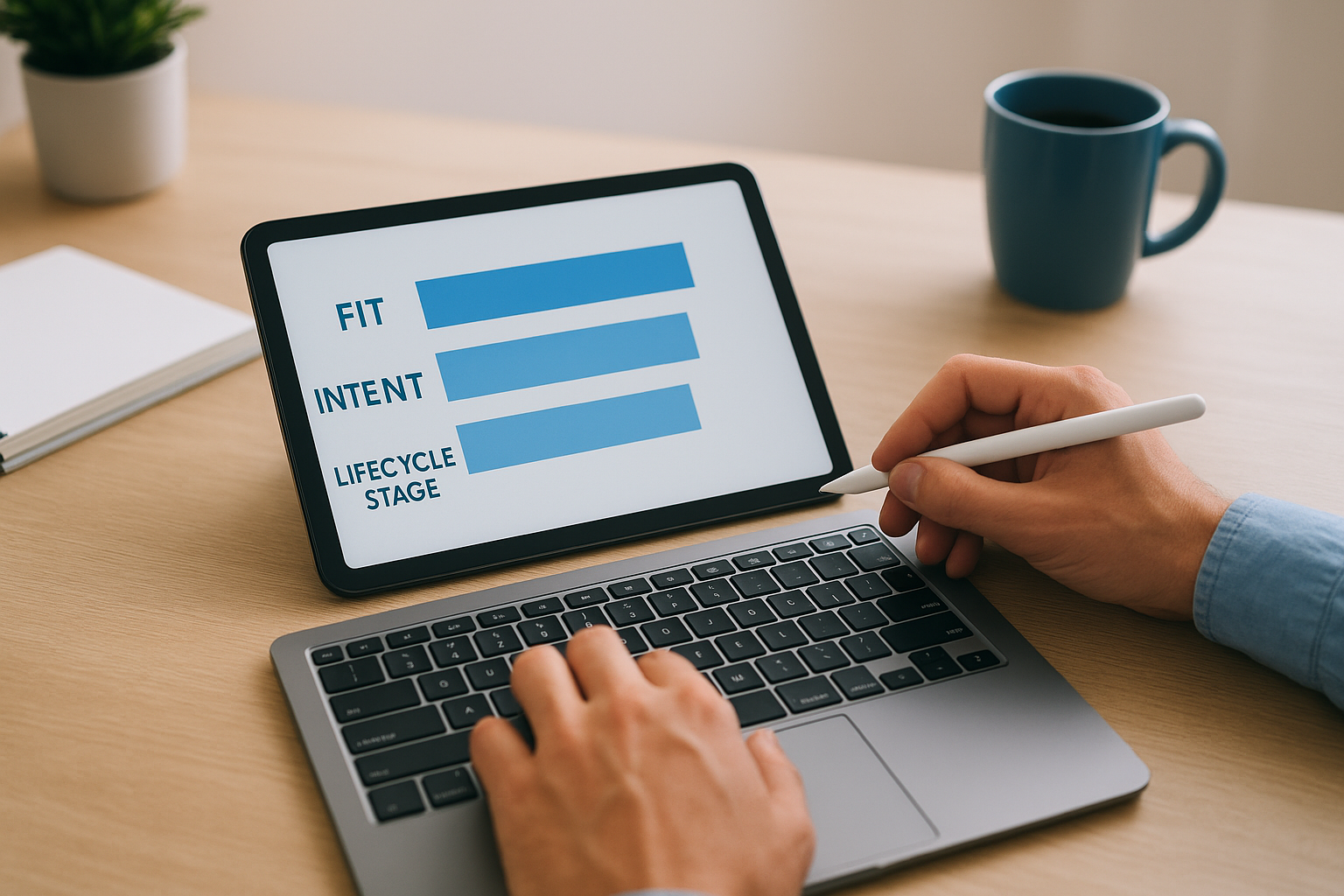 3. Segment leads by fit, intent, and lifecycle stage