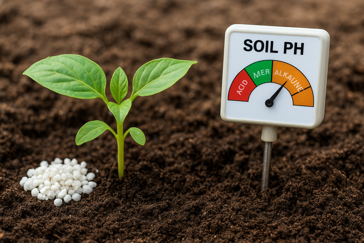 Soil pH and nutrient lockout