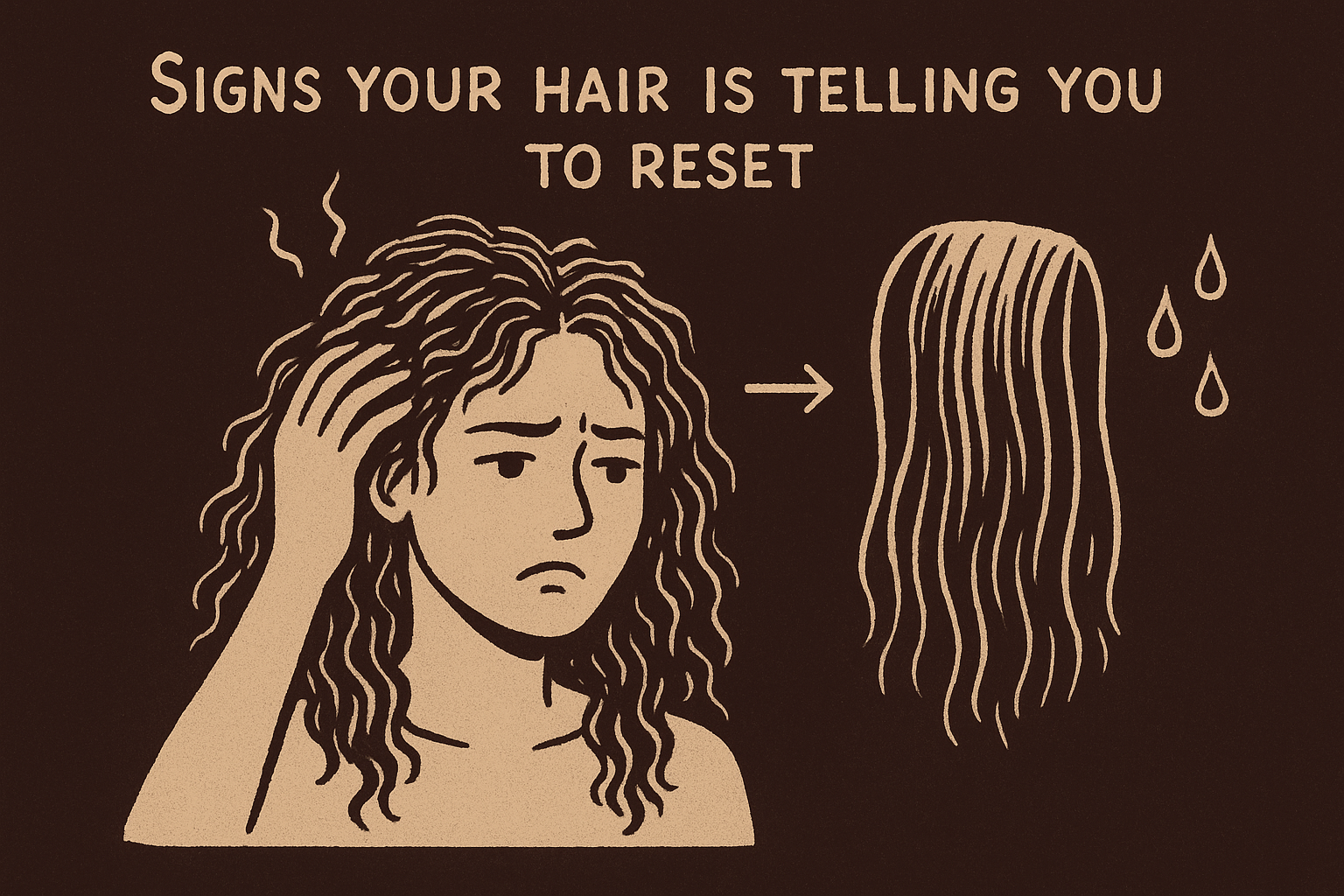 Signs your hair is telling you to reset