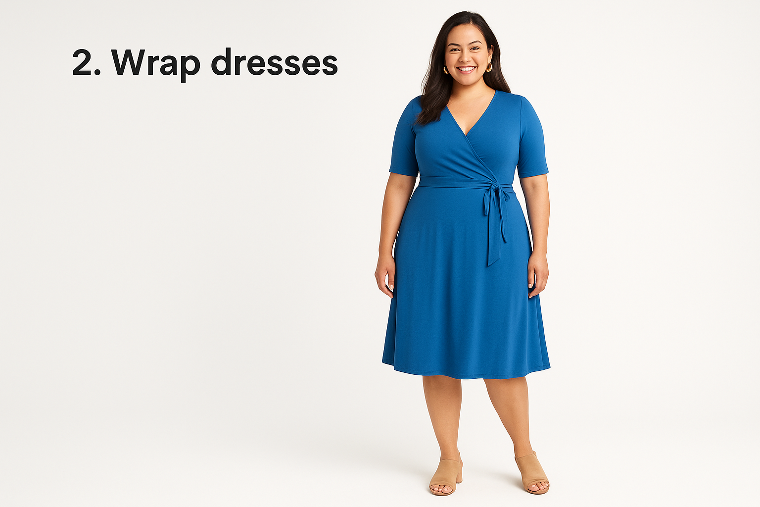 2. Wrap dresses