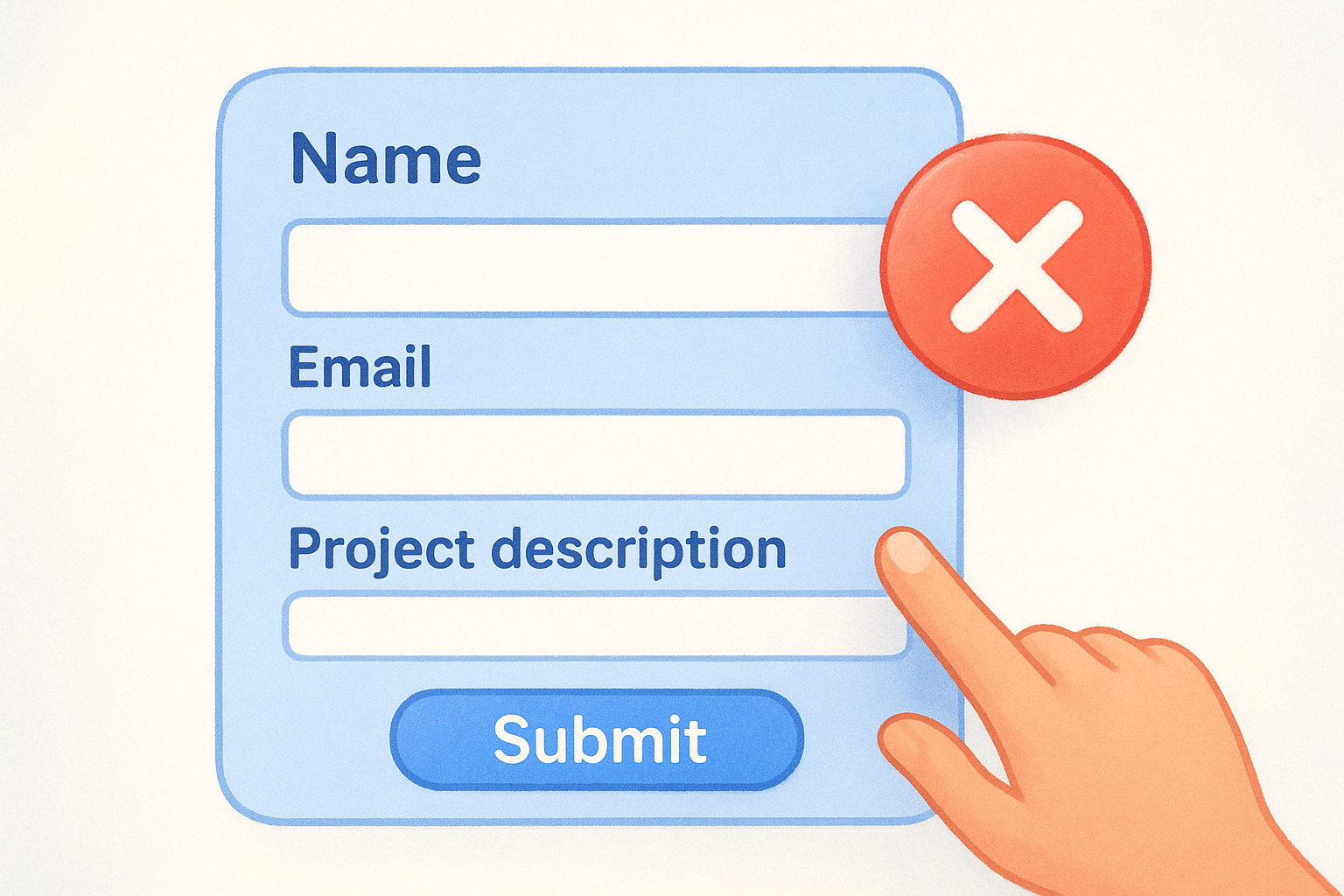 Remove form fields that don't earn their place