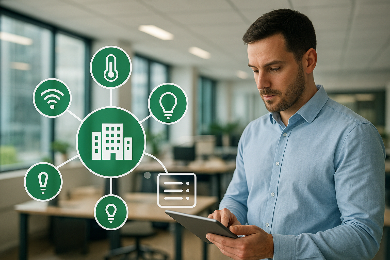 How smart building technology works