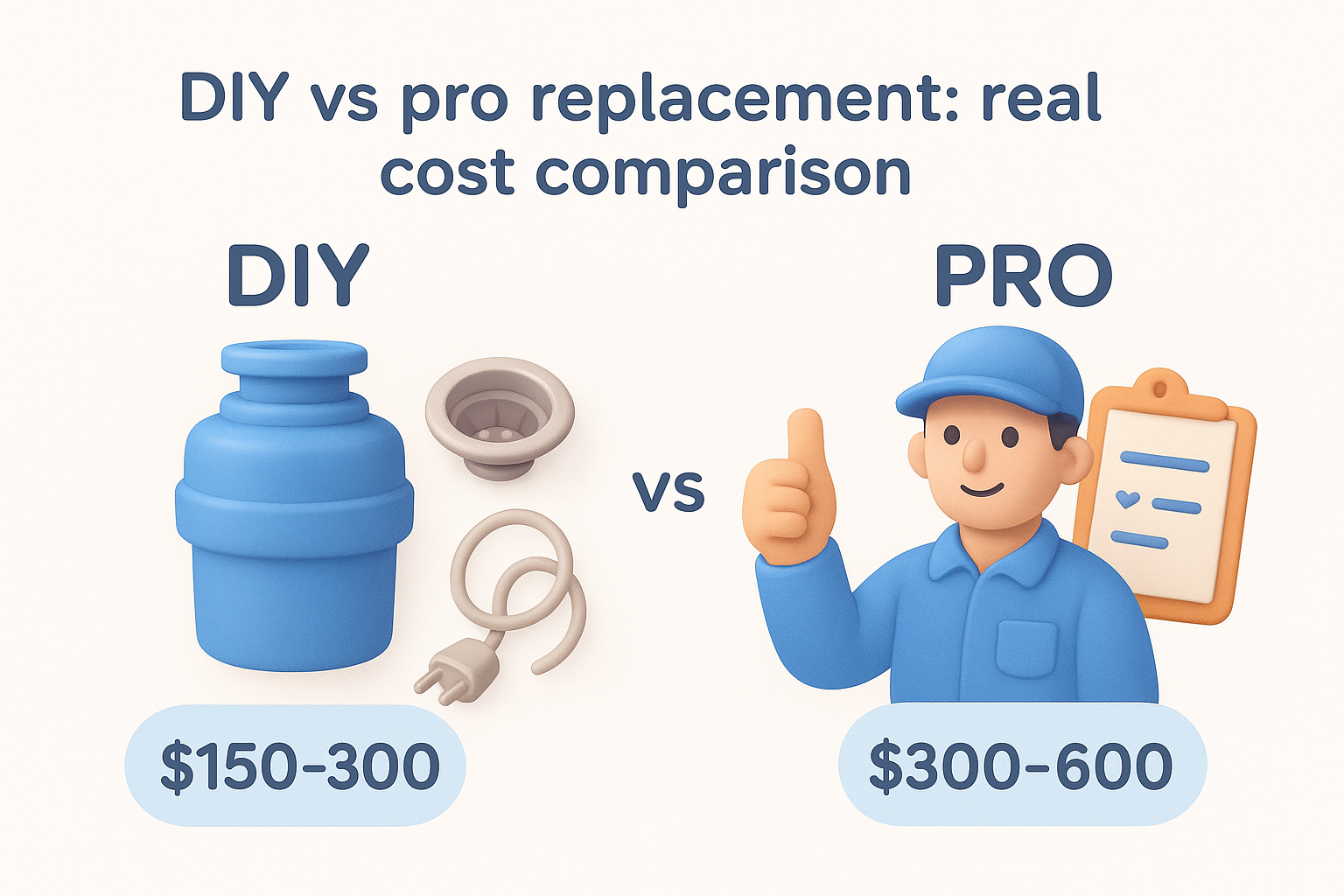 DIY vs pro replacement: real cost comparison