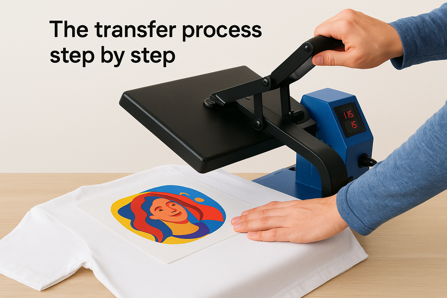 The transfer process step by step