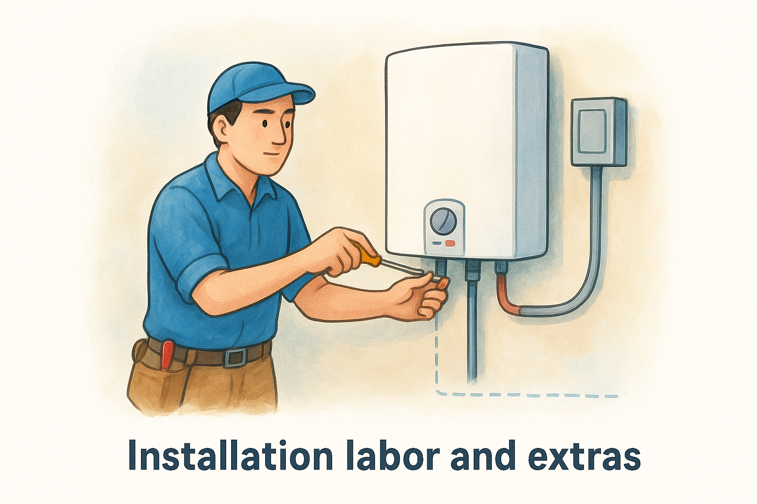 Installation labor and extras