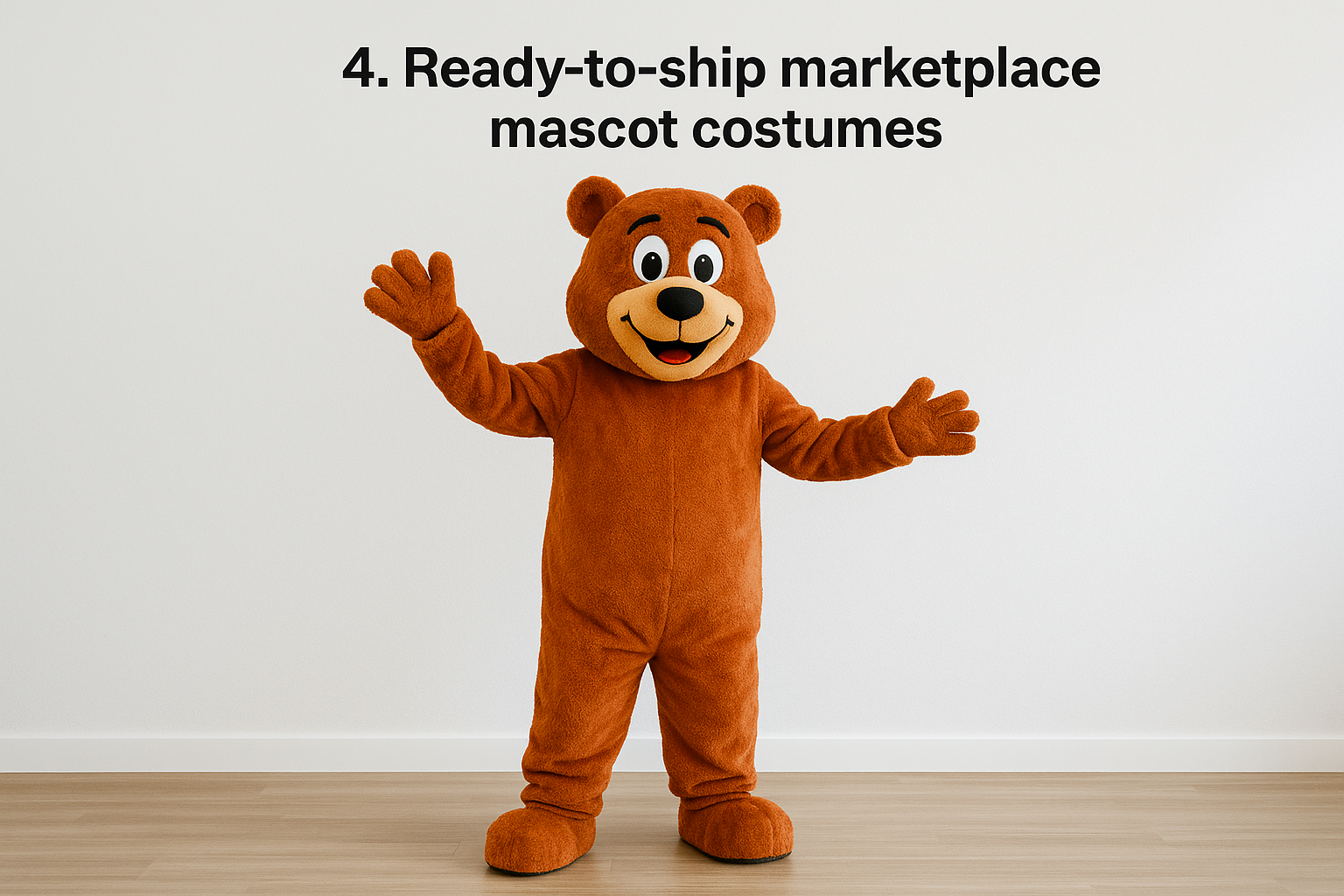 4. Ready-to-ship marketplace mascot costumes