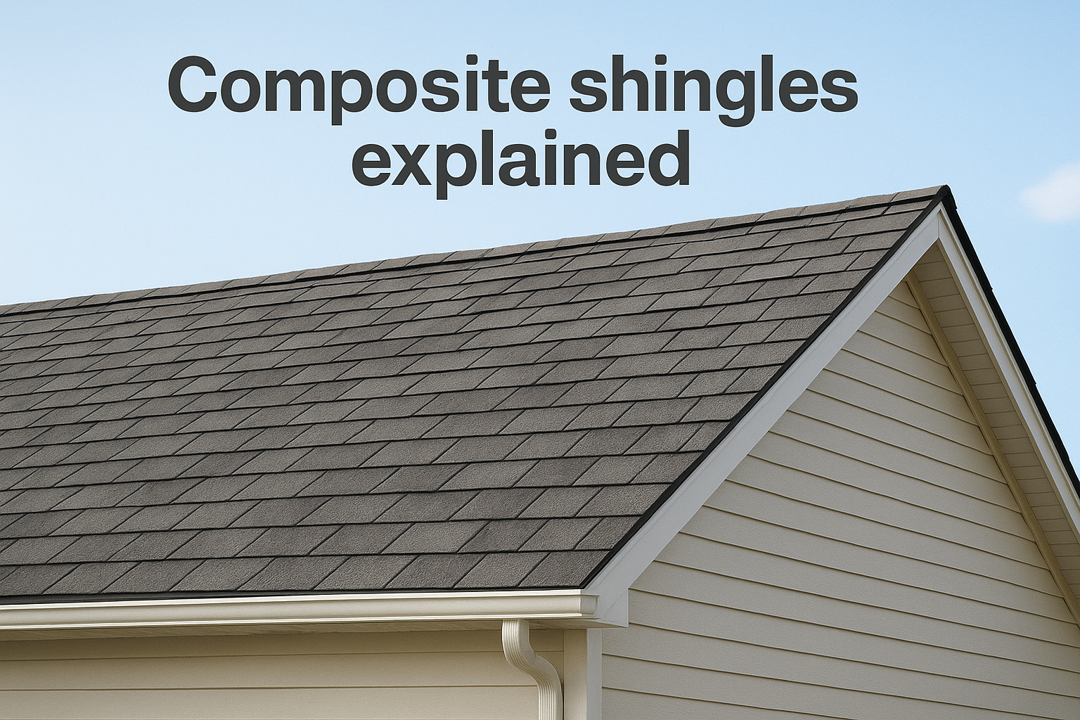 Composite shingles explained
