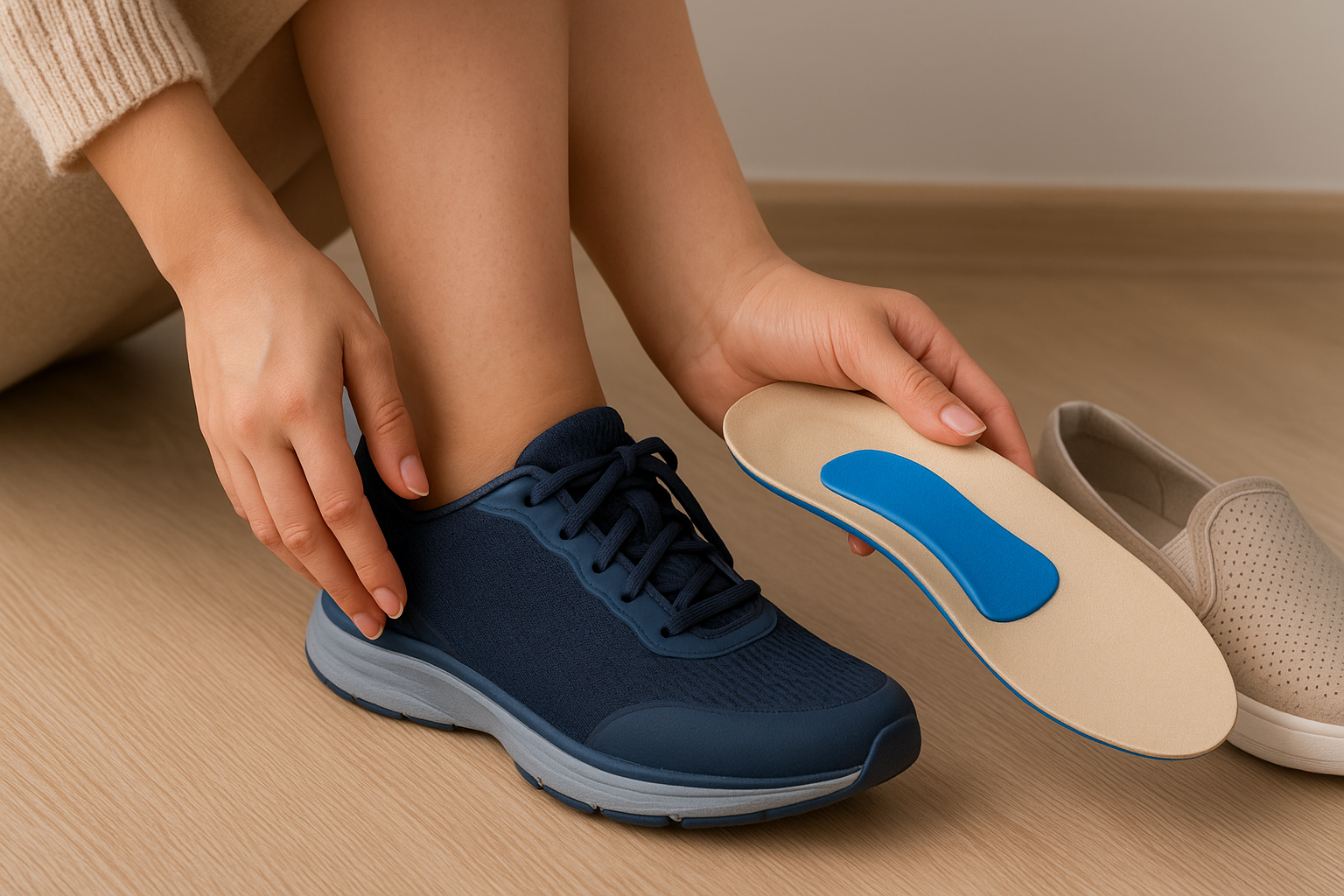 Choose the right shoes and insoles