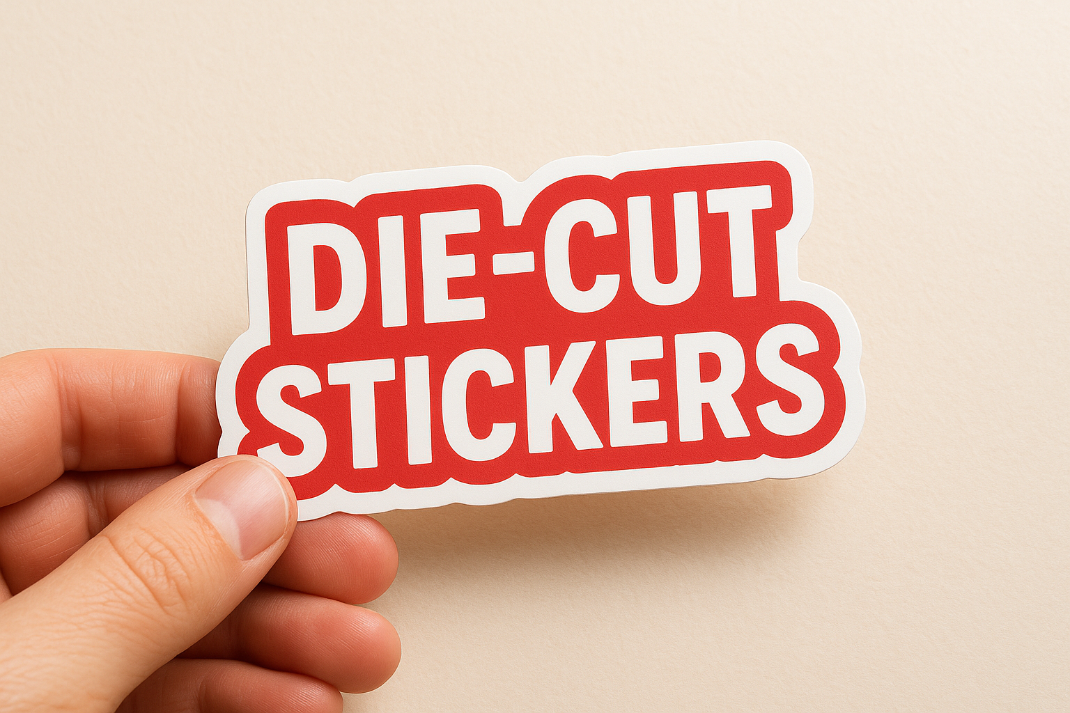 3. UPrinting die-cut stickers
