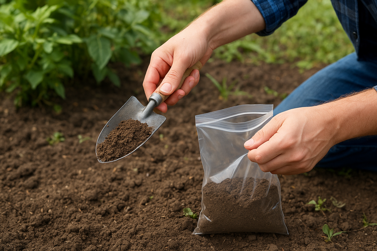 Step 1: Collect your soil samples