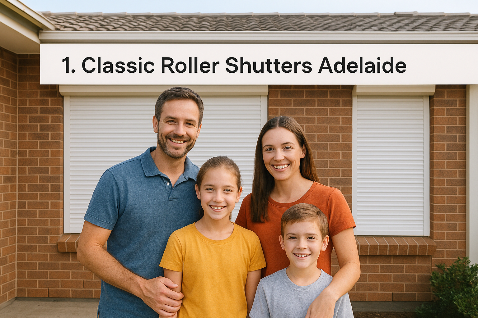 1. Classic Roller Shutters Adelaide