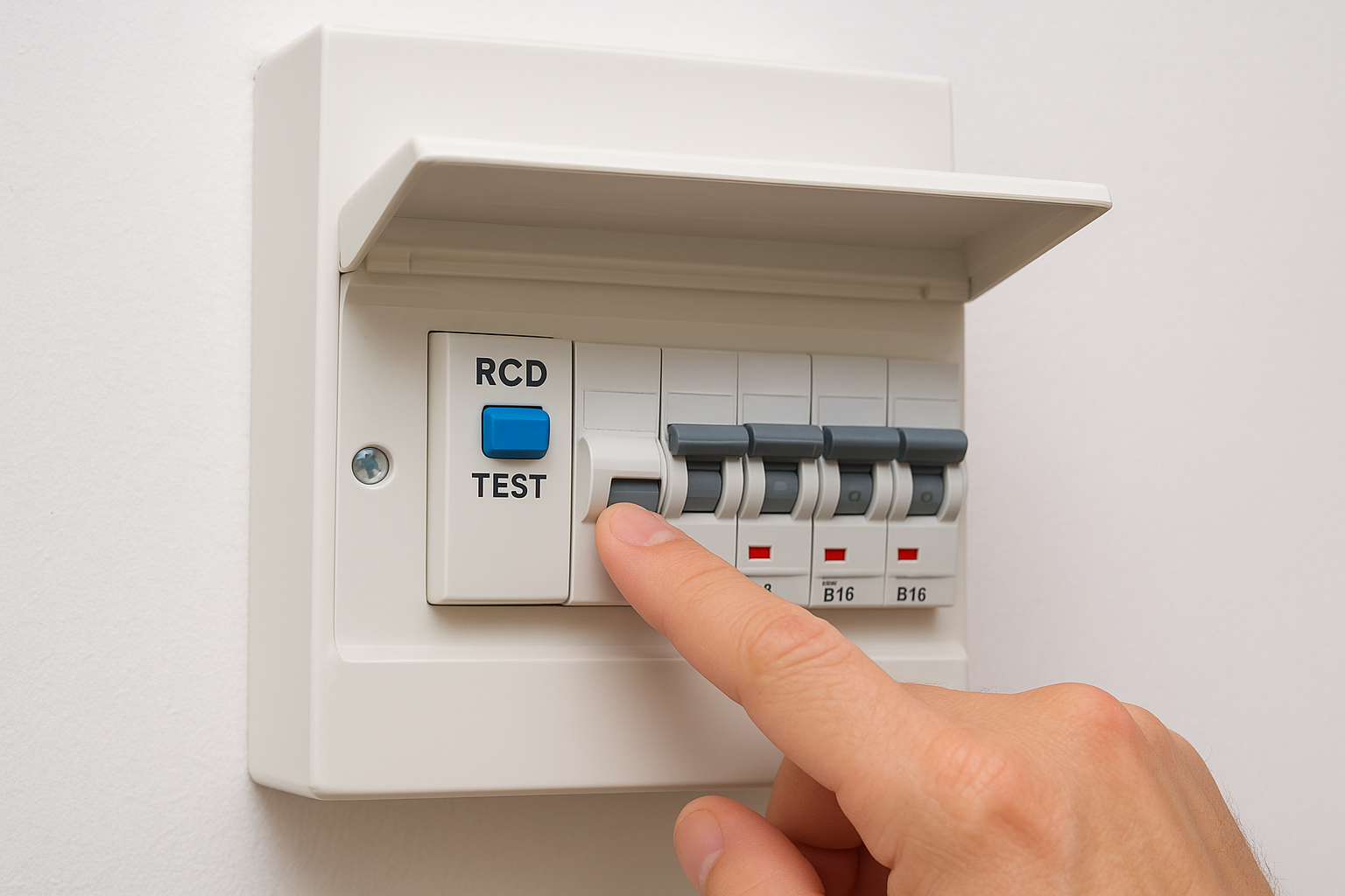 Locate your RCD in the consumer unit