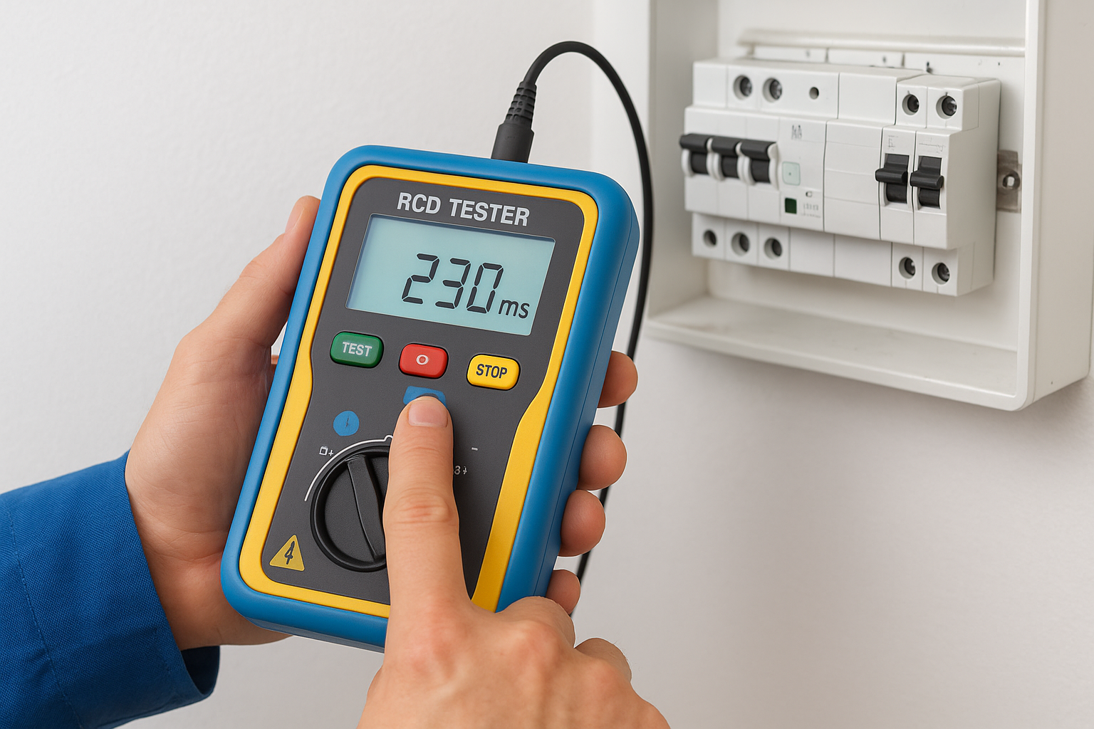 What the electrician measures