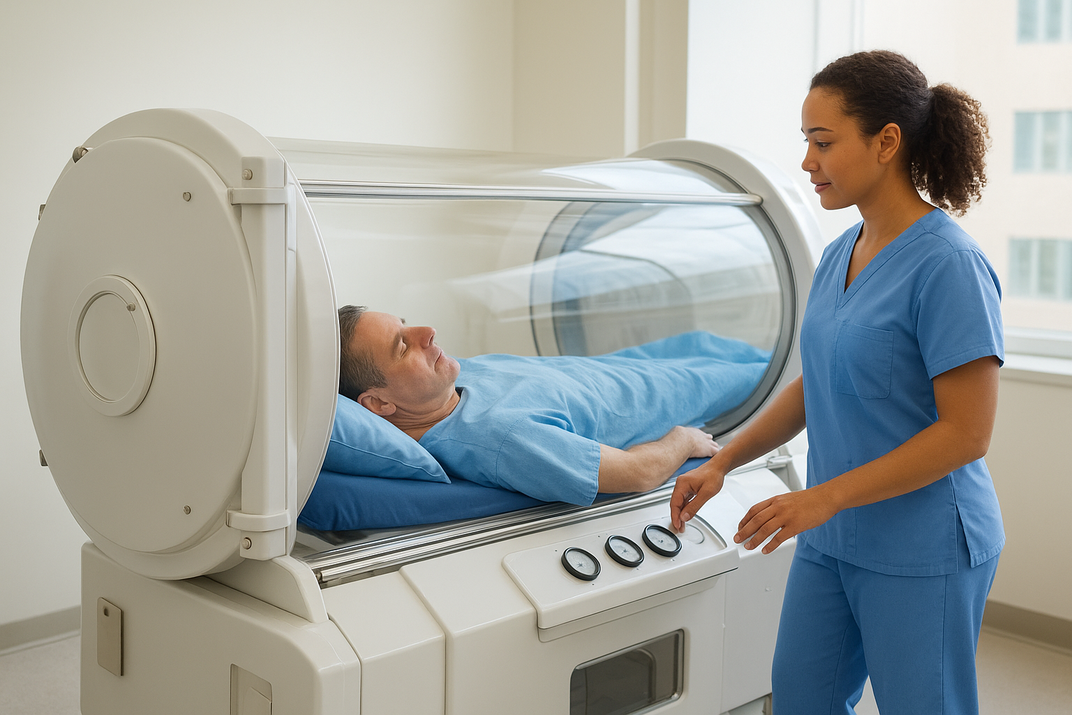 Hyperbaric oxygen therapy