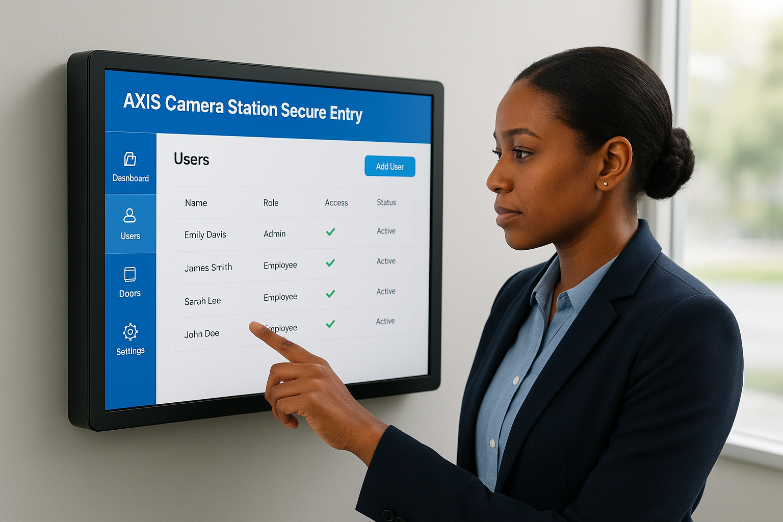 AXIS Camera Station Secure Entry